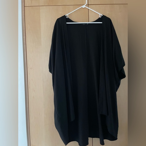 Talula black kimono style cardigan - Picture 1 of 3